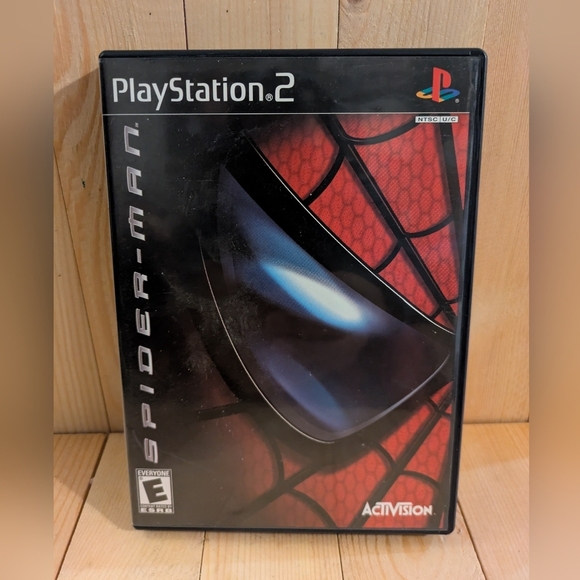 Spider-Man for PlayStation 2 - Black and Red Used - Picture 1 of 5